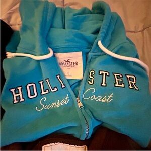 Hollister Blue Hoodie